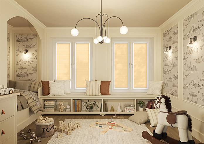 Obscura, Honeysuckle - Stick Fit Honeycomb Blind - Image 9